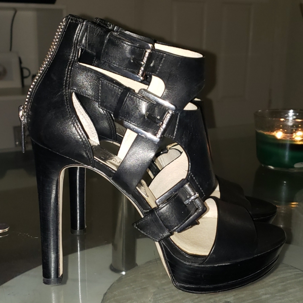 Black heels